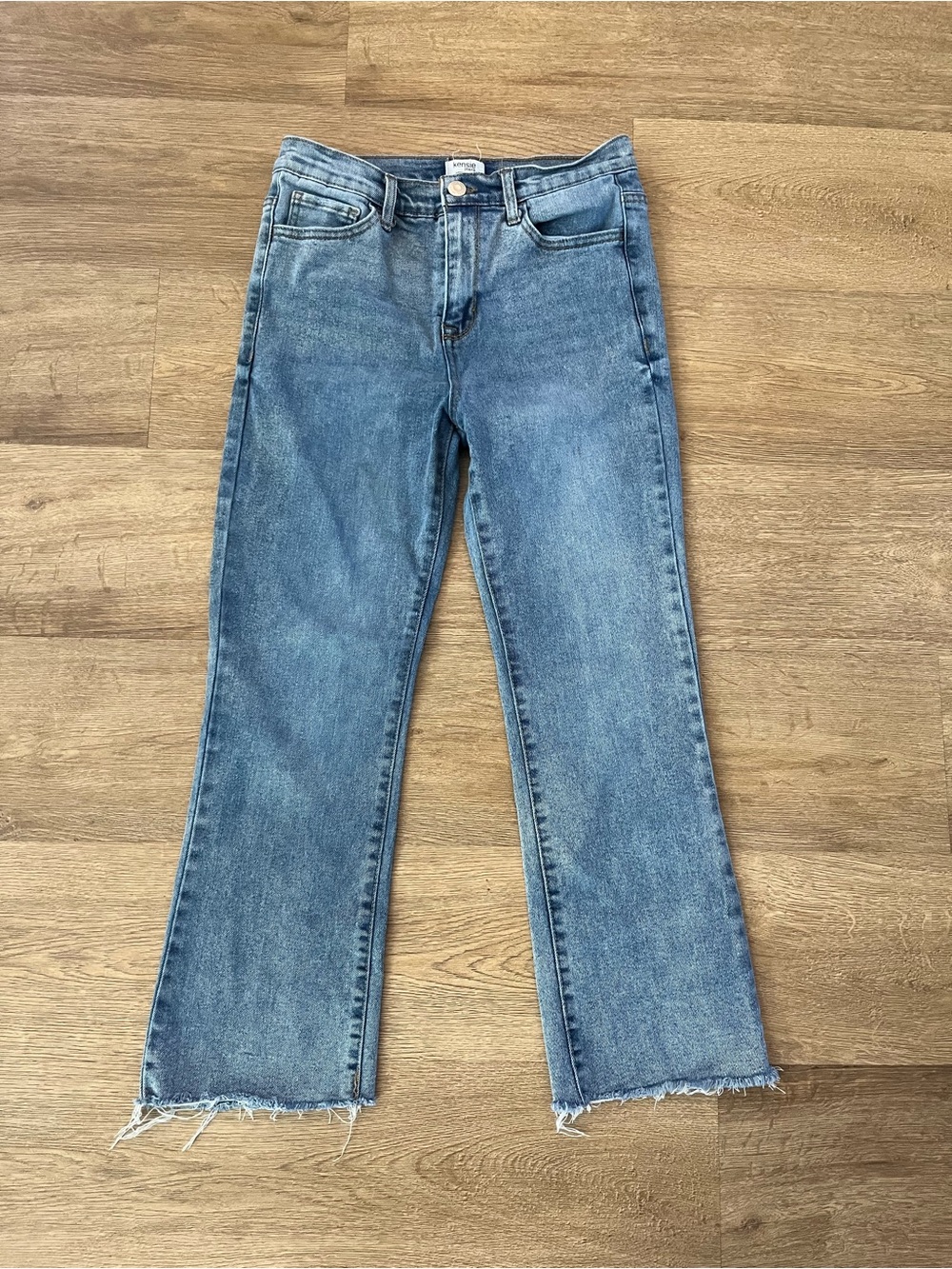 Kensie Jeans Savannah High Rise Flare Ankle Jeans Size 6 / 28